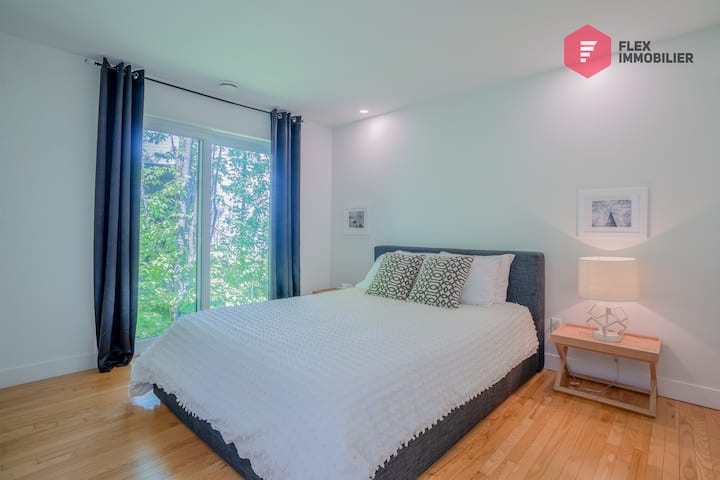 Chambre #1 avec confortable lit Queen