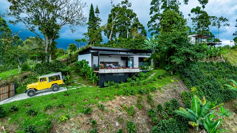 La Casita de la Montaña (Stunning View in Filandia)