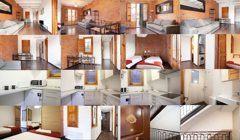 3 Apartments by La Sagrada Familia of Gaudi 15 pp!