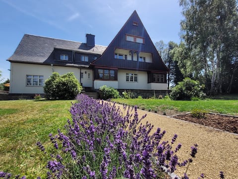 Country house with large garden