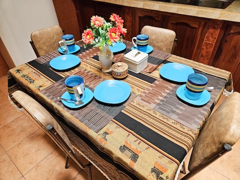 A double room in a beautiful house