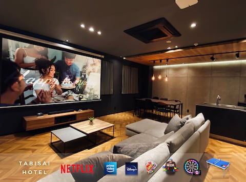 [New open in March 23] Fukuoka's one of the most luxurious spacious hotels/up to 21 people/