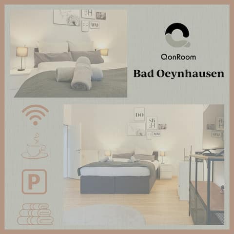 Qonroom Bad Oeynhausen *5min. GOP&BaliTherme* EG