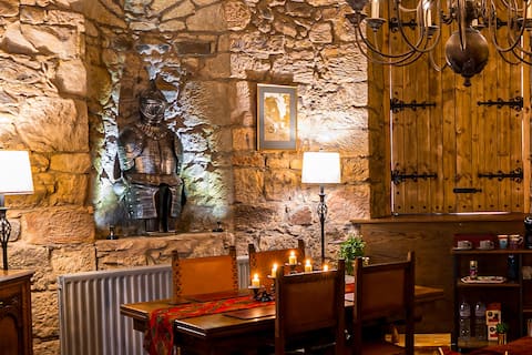 Successful Airbnb property: Craigiehall Temple (historic property built 1759) in Almond