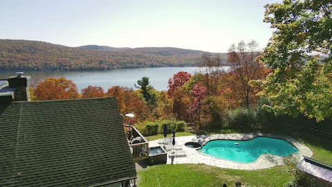 Heated Pool On | Fenced Yard | Hot Tub | Lake View