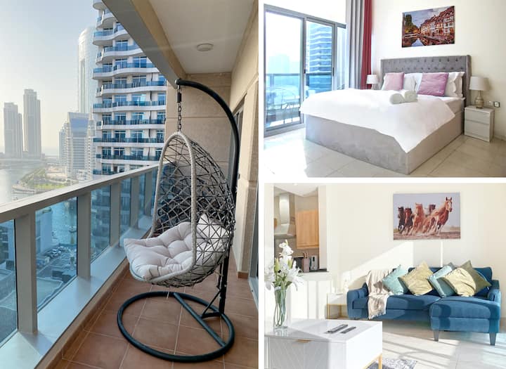 Flat In Dubai Marina Near Beach & Metro 1006 - Dubaï Marina