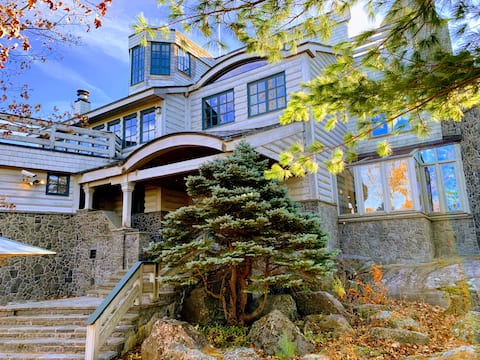Mountaintop mansion on 2000 acre preserve