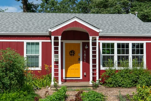 Scandinavian-Inspired Urban Farm with Sauna