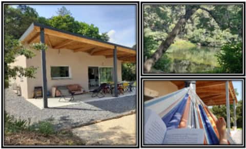 House with nearby private access to a river