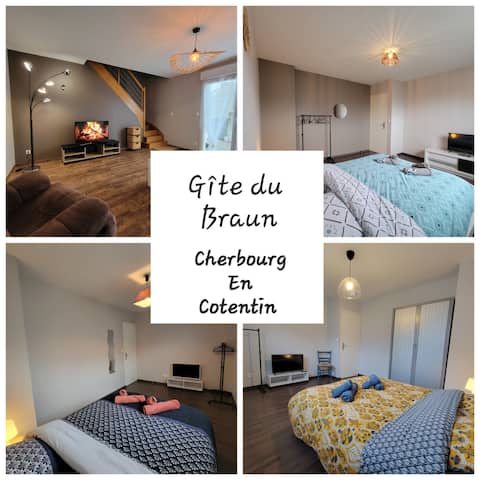 Comfortable gîte for up to 6 people (2*)