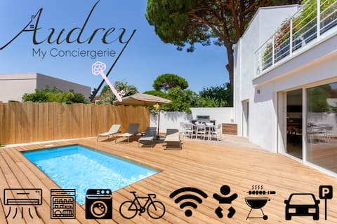 Beautiful renovated house with heated pool