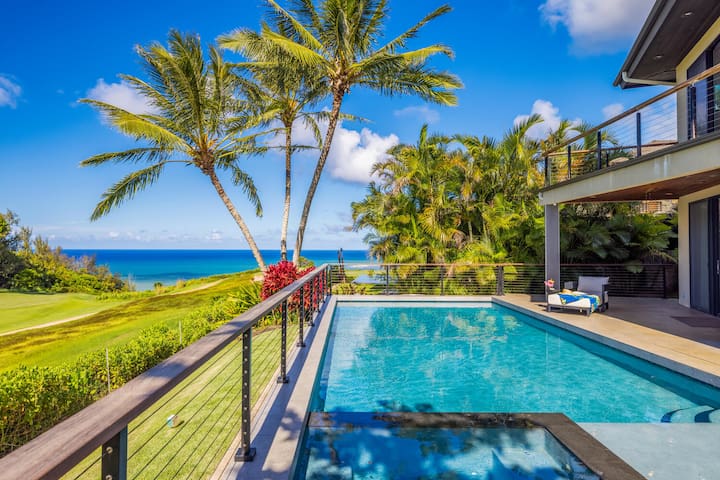 New Luxury Listing – Ocean View, Heated Pool, Spa