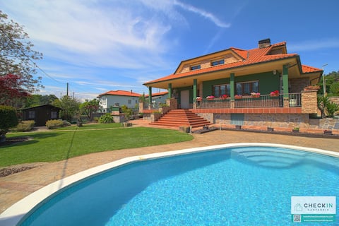Green House with pool