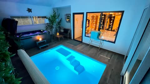 Romantic Gîte Pool & Spa 
L'oiseau du paradis