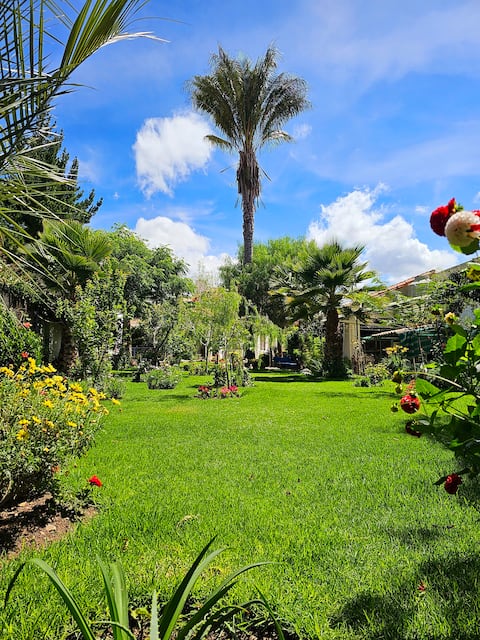 Condominium with garden