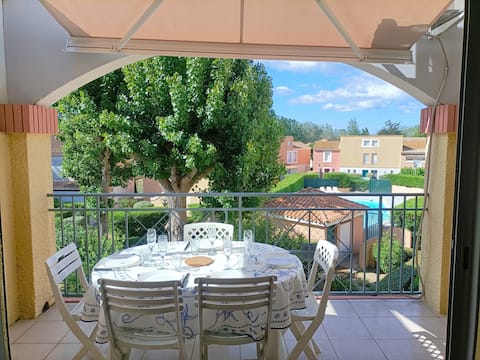 Top Airbnb: * Marseillan Beach-pool-ac-300 m from the beach * in Marseillan