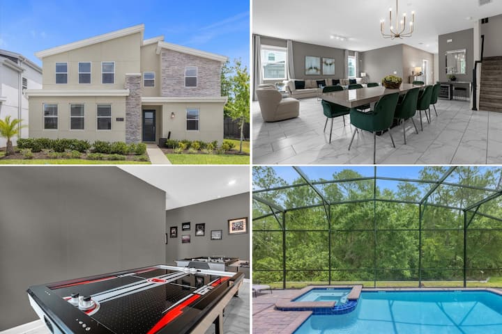 7 Bd/ 6 Ba Sleeps 19! Storey Lake (2871 Sc) - 基西米