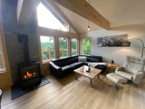 Top Airbnb: Chalet L'Aventure in Saint Faustin Lac Carré