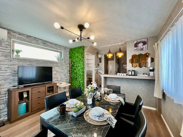 樱花促销｜ 10分晴空树｜ 17分浅草｜地铁步行3分｜直达NRT/HND机场｜宽敞静谧｜家庭朋友首选