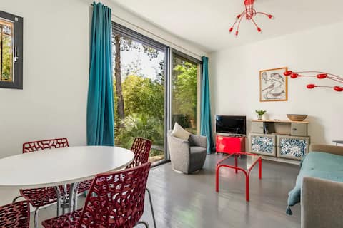 Top Airbnb: Petit Bois ° Apartment in wooded park in town in Montpellier