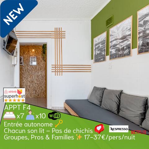 Perfect for Groups– mini– 5 beds– up to 10 guests