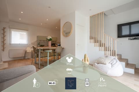 *Disneyland-Paris à 15 min* 7pers, Wifi, Netflix
