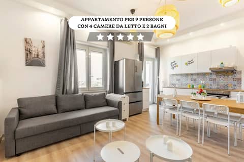 [Panoramic and 90 meters from the sea]