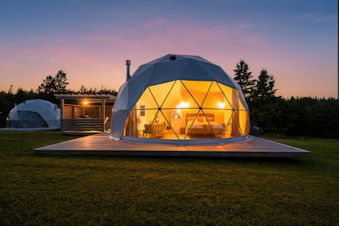 Glamping Dome 3 DriftWood