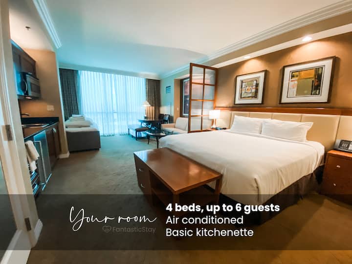 mgm MGM Signature 2-Suite Residence | Sleeps 8 | Balcony | No Resort