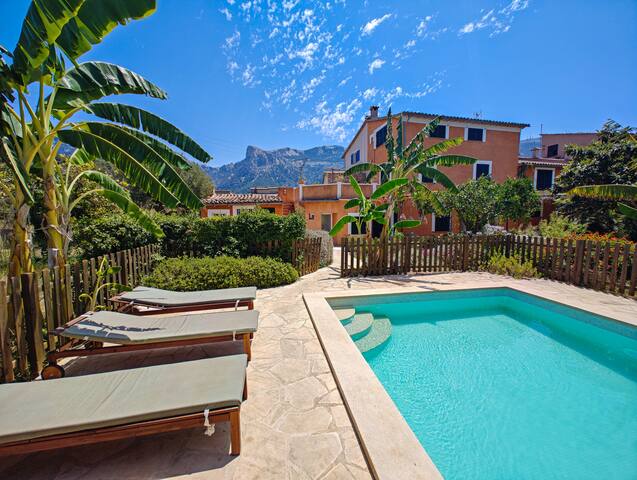 House in Sóller with amazing pool.