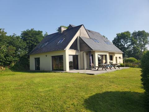 Large and beautiful family home close to the coast