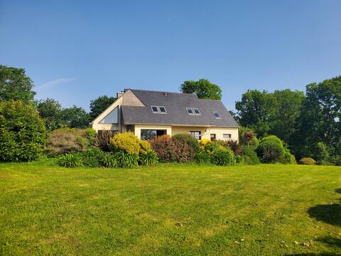 Large and beautiful family home close to the coast