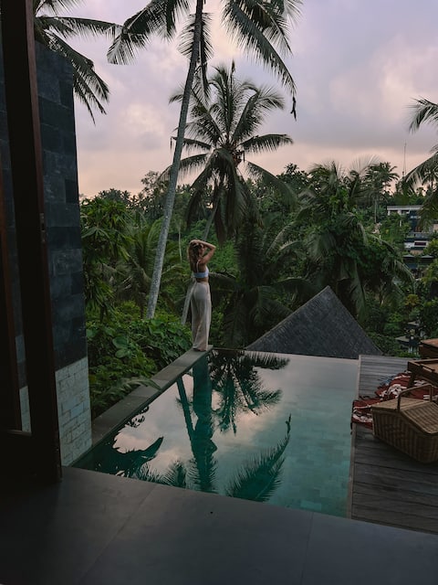 One Bedroom Private Pool Villa With Valley View