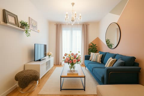 Spacious house divided into 2 apartment near Paris