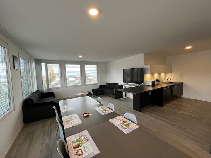 Lovely apartment with jacuzzi near EPFL