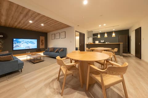 1 minute walk from sushi restaurant Triton!