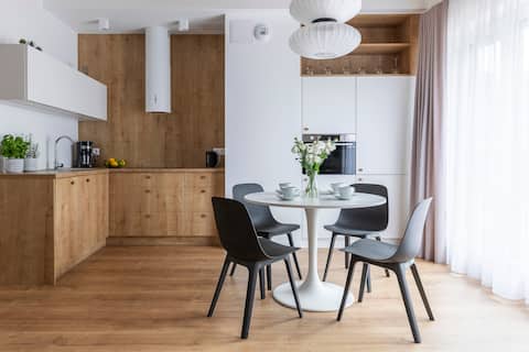 Top Airbnb: Apartment with 2 bedrooms and a terrace in Gmina Darłowo