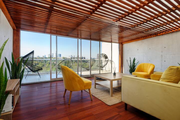La Vista Penthouse / Pool / Gym / Condesa
