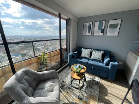 Popular Airbnb listing: Near National Museum 1.5 baths 1br wifi fast in Santa Fé