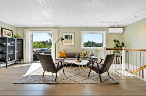 House with garden 20 min from Oslo, 2 min from bus