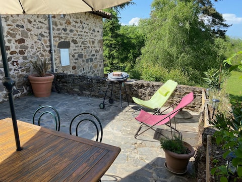 studio surrounded by nature