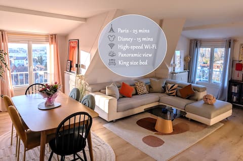 L’Arty Attique – Disney / Paris – Panoramic view