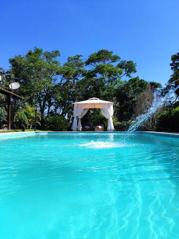 Entire home with 2 bedrooms in Atibaia - Rancho do Sossego Atibaia-Condomínio Fechado Rural