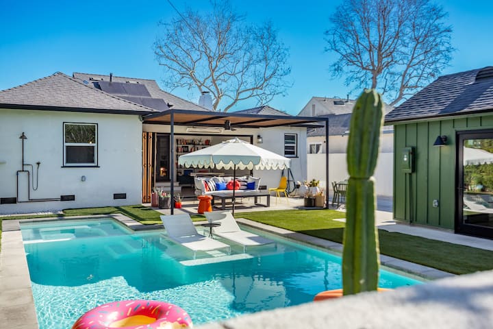 Private Home w/ Pool + Garden – LA Vacation Oasis