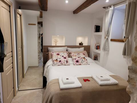 Successful Airbnb property: Renovated, air-conditioned sheepfold, French Riviera in Saint Paul De Vence