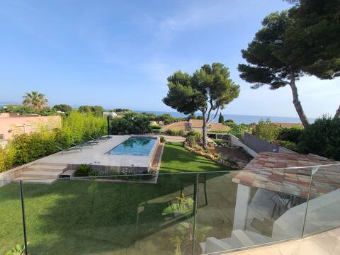 Maison architect mer et pool