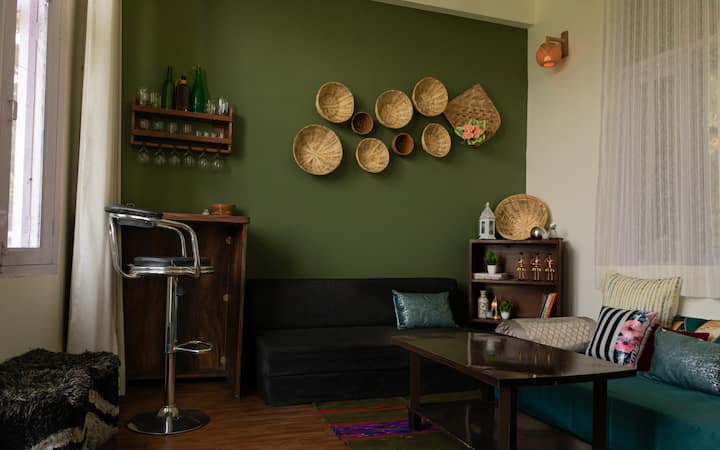 Стан 1 – пространа дневна соба погодно поврзана со спалната соба