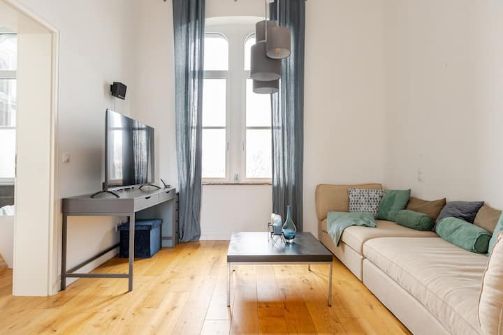 Apartmán 4, 1. poschodie, pravý apartmán.