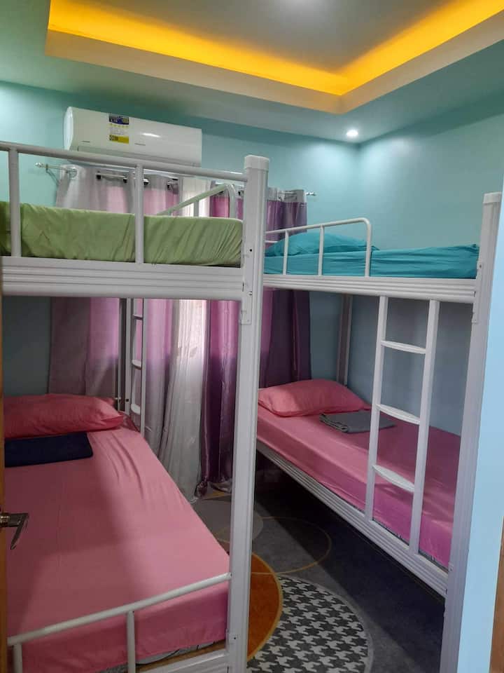 Dormitorio 3 - 2 individuales de doble terraza 4 pueden dormir aquí