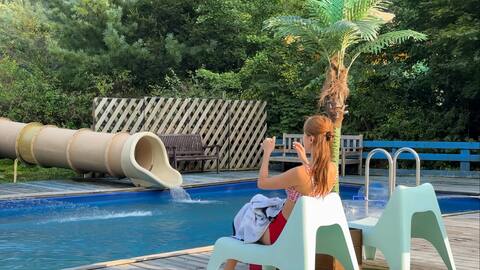 # Private garden # Fire pit # Hotel-style camping pension # Deluxe room # Gapyeong B481 Gamseong Pen